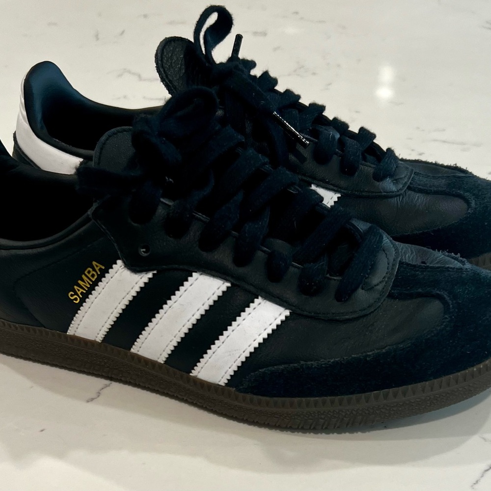 Adidas Samba Black and White Sneakers